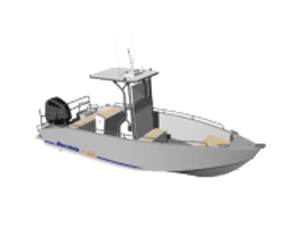 bateau en aluminium boat pleasure fishing