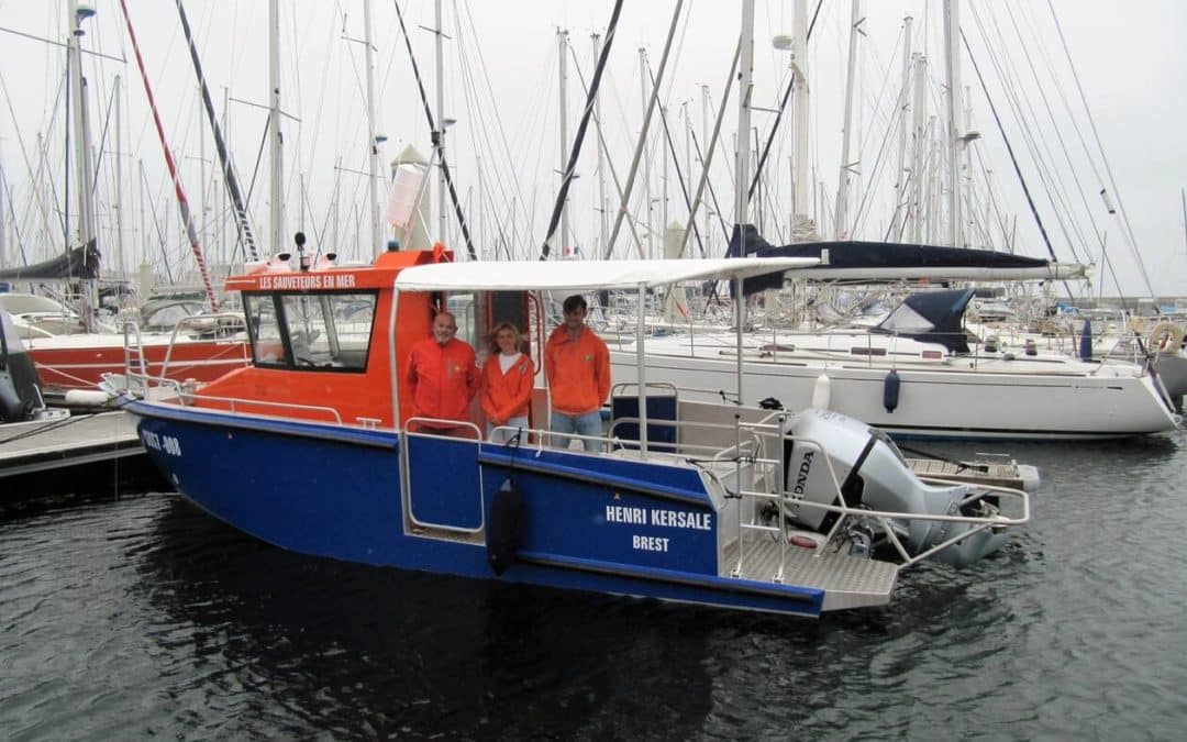Une nouvelle vedette pour le CFI–SNSM de Brest