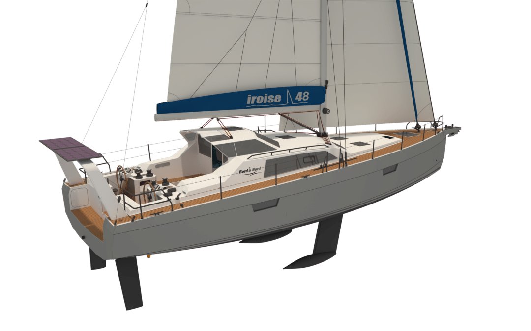 NOUVEAUTÉ. Iroise 48, un grand bateau de voyage sur deux quilles