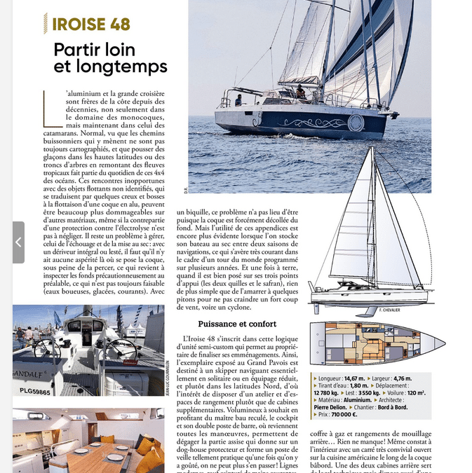 L’Iroise 48 : Partir loin et longtemps