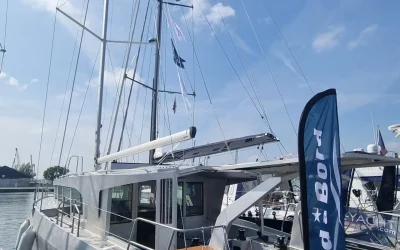 Présentation du Ismeria 45 au Salon nautique de Saint-Malo