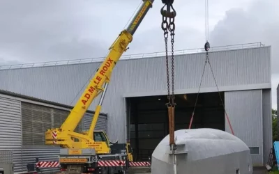 Manoeuvre de haute précision à l’atelier