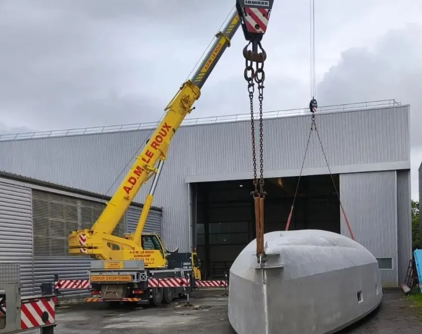 Manoeuvre de haute précision à l’atelier
