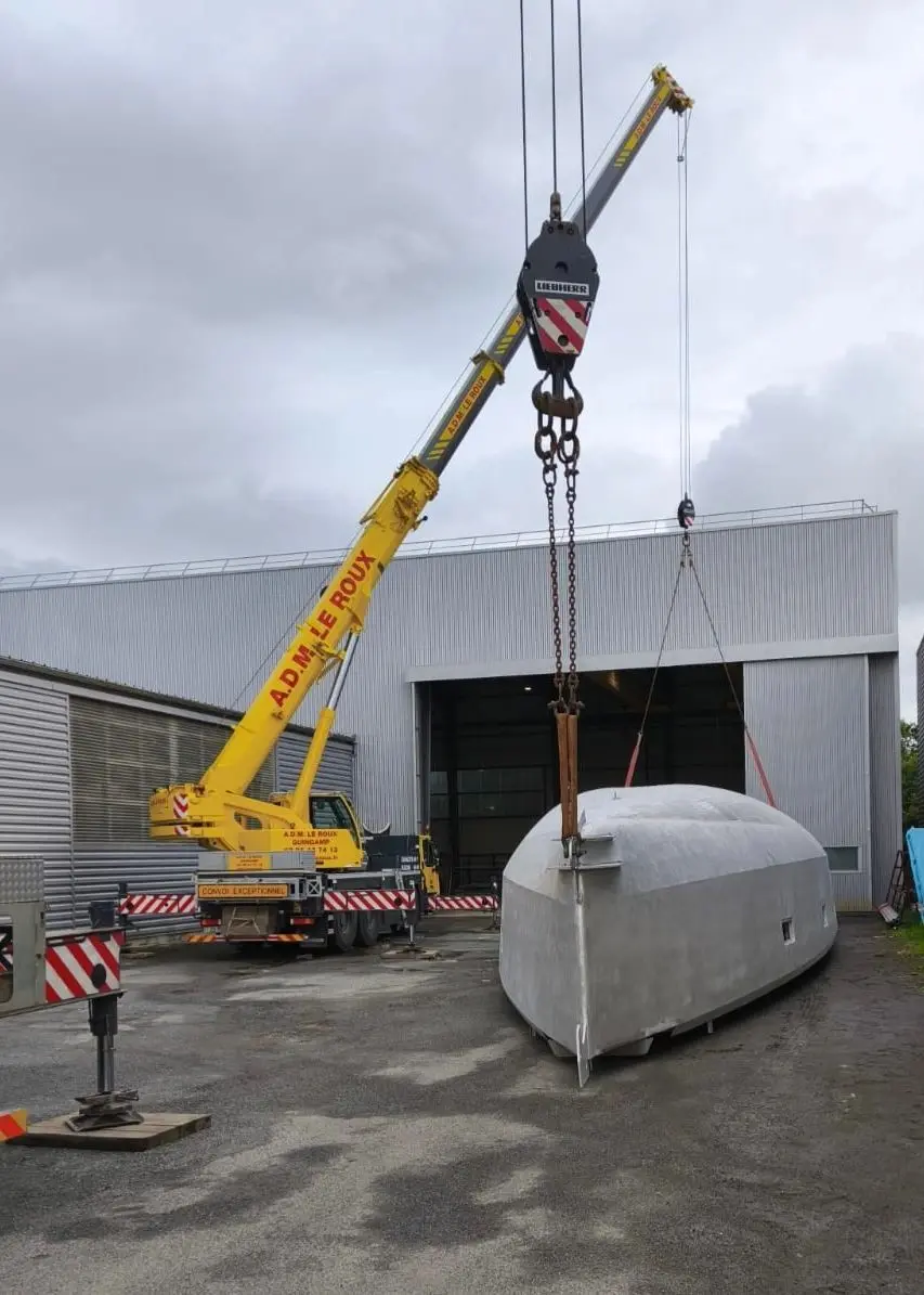 chantier voilier aluminium bretagne