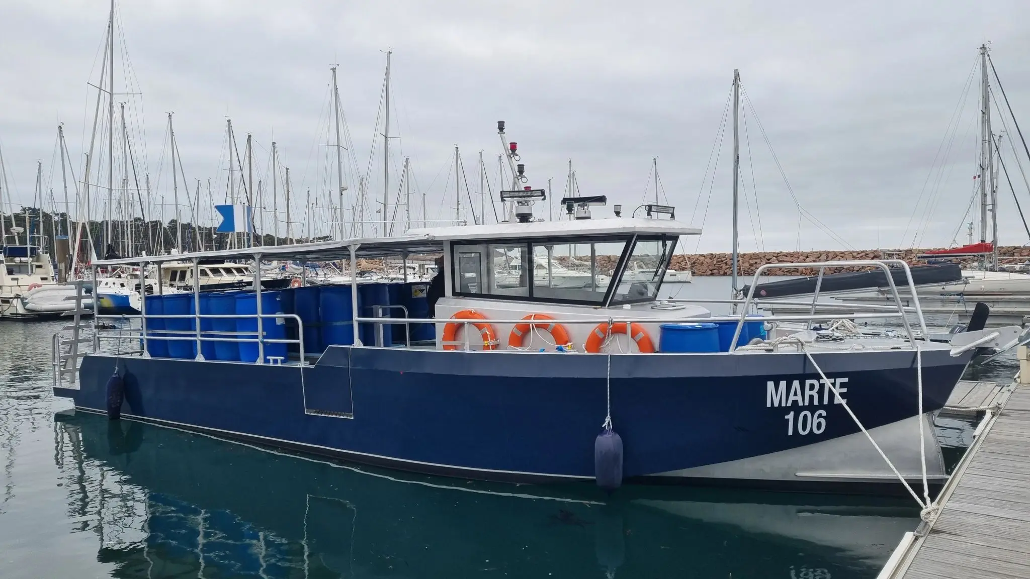 pixsea pro 1300 bateau plongée aluminium